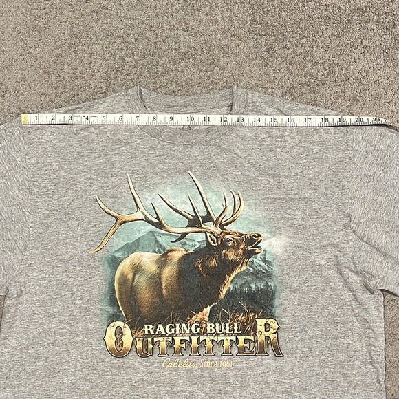 Cabela’s raging bull outfitters graphic t-shirt - Picture 7 of 7